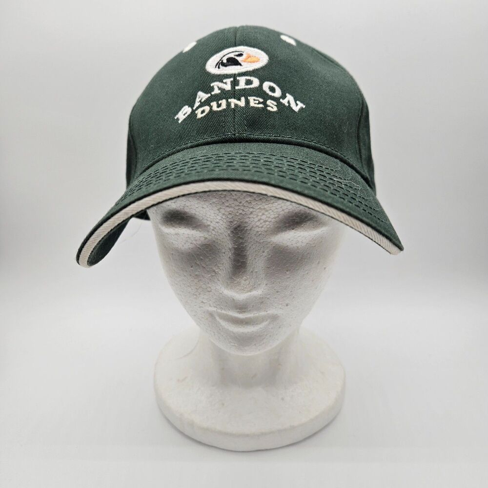 Bandon Dunes Golf Resort Hat Cap Adj Green Embroidered Imperial Performance
